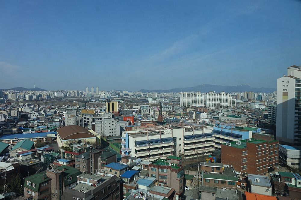 세종대학교에서 바라본 광진구 전경